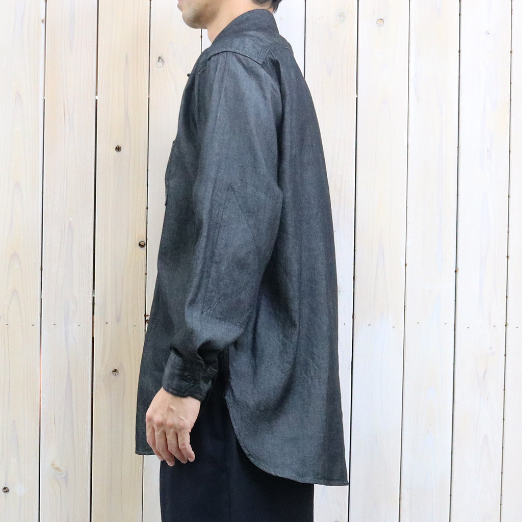 ENGINEERED GARMENTS : Work Shirt-Cotton Denim Shirting