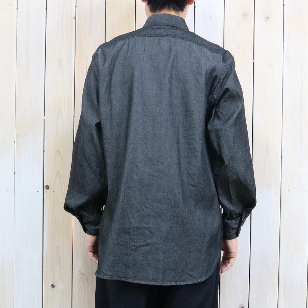 ENGINEERED GARMENTS : Work Shirt-Cotton Denim Shirting