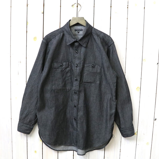 ENGINEERED GARMENTS : Work Shirt-Cotton Denim Shirting