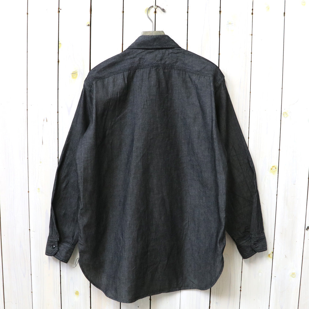 ENGINEERED GARMENTS : Work Shirt-Cotton Denim Shirting