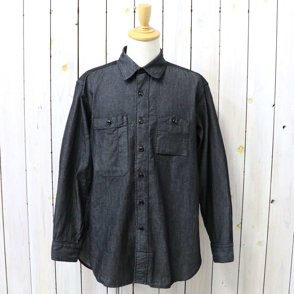 ENGINEERED GARMENTS : Work Shirt-Cotton Denim Shirting