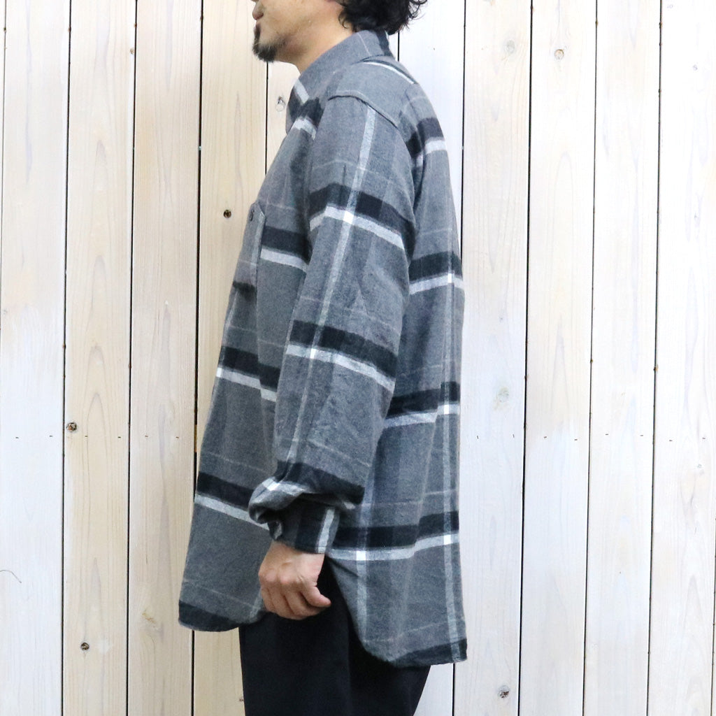 ENGINEERED GARMENTS : Work Shirt-Cotton Brushed Big Plaid