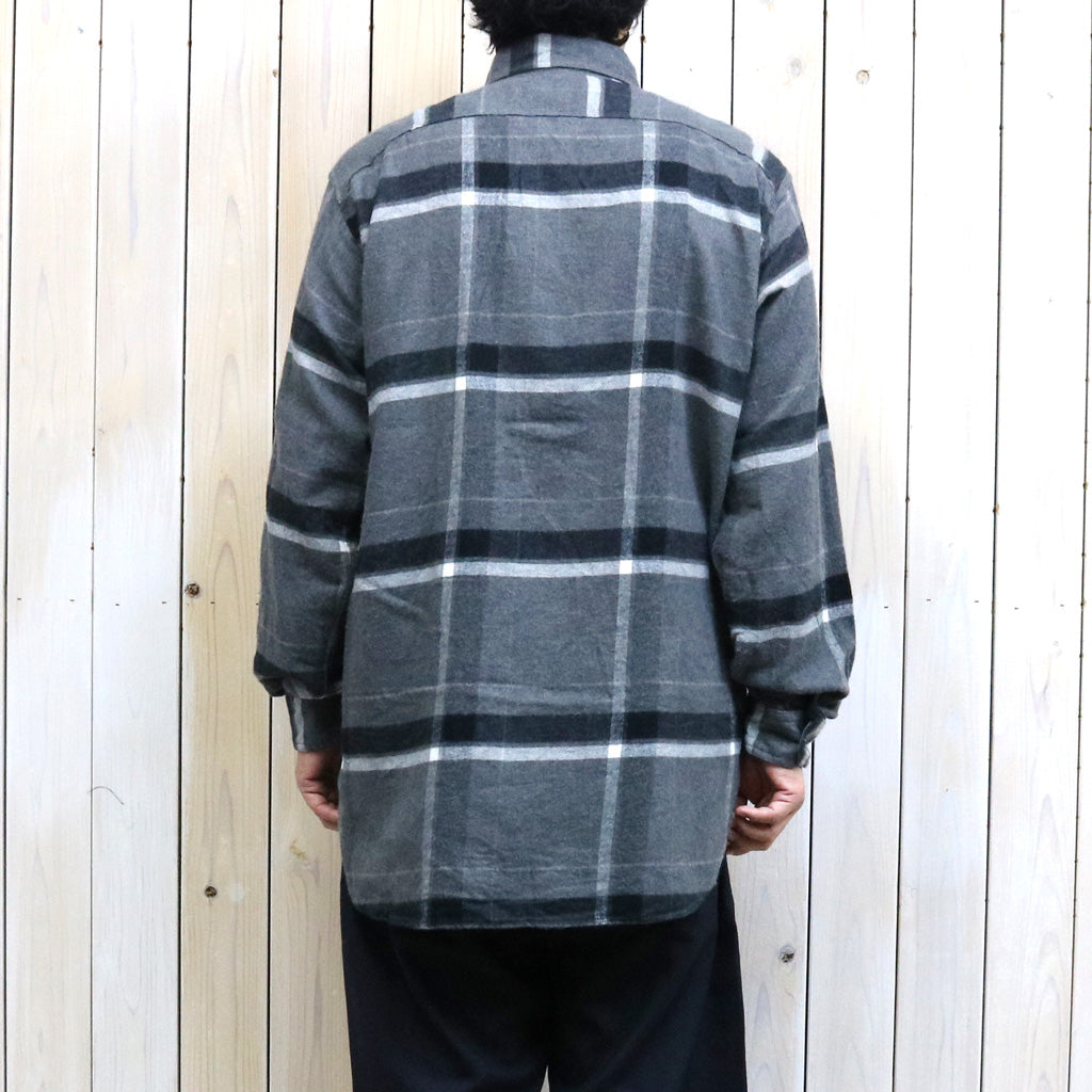 ENGINEERED GARMENTS : Work Shirt-Cotton Brushed Big Plaid