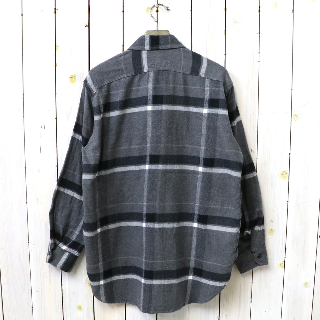 ENGINEERED GARMENTS : Work Shirt-Cotton Brushed Big Plaid
