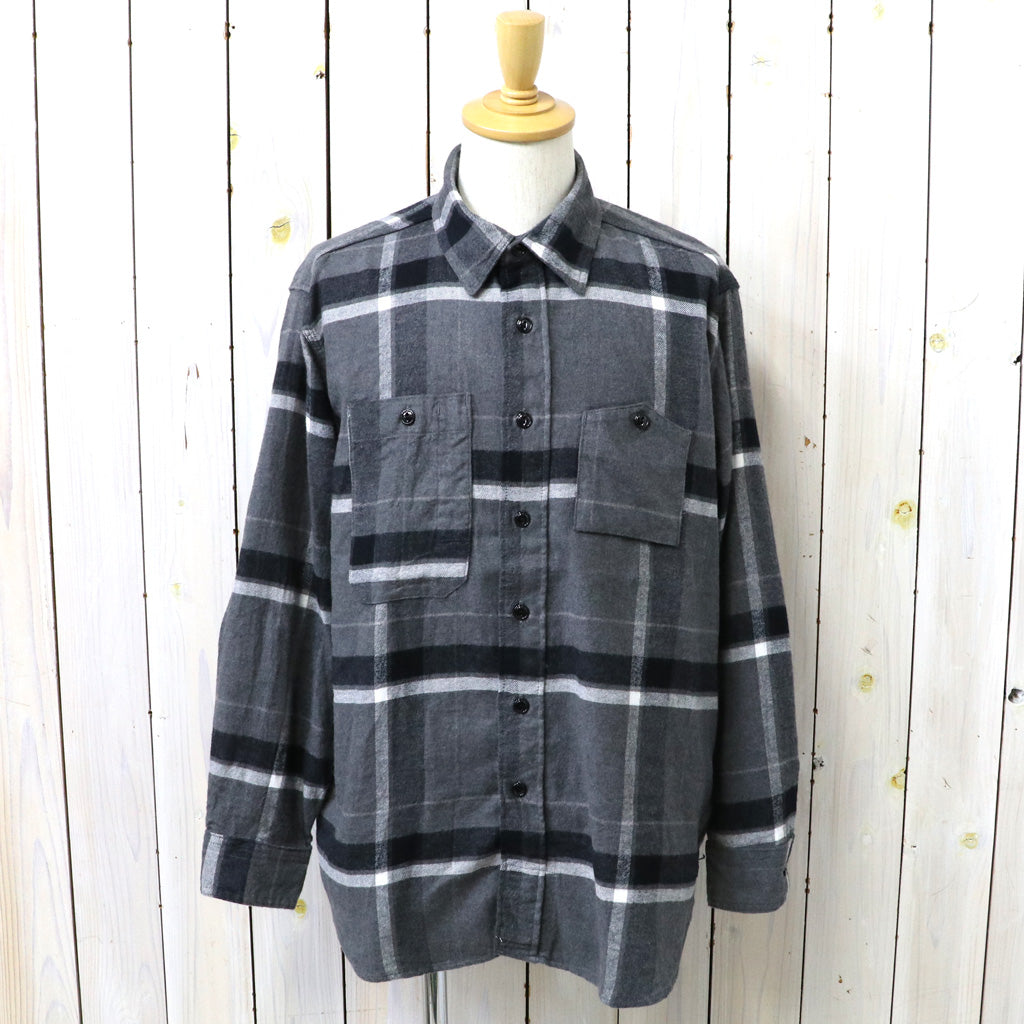 ENGINEERED GARMENTS : Work Shirt-Cotton Brushed Big Plaid
