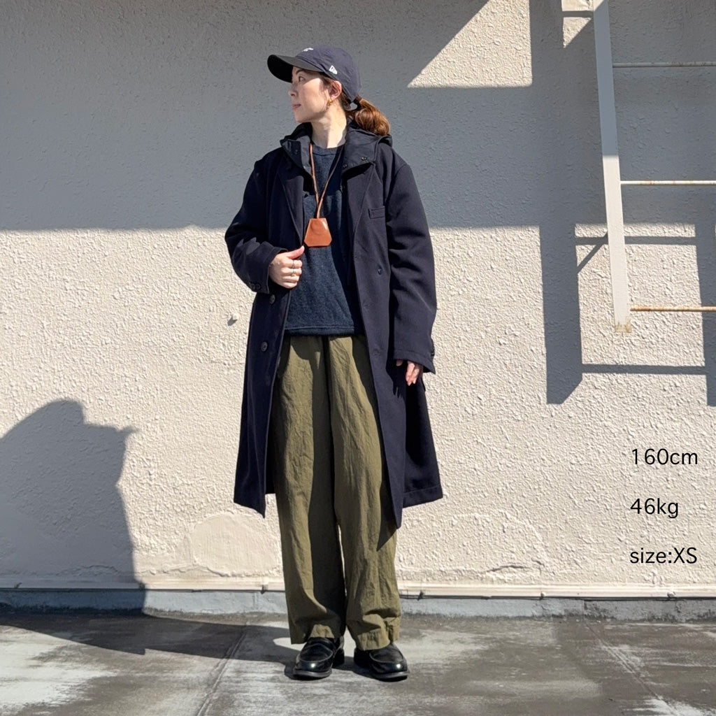 ENGINEERED GARMENTS : Chester Coat-Heavy Wool Elastique (Dk.Navy)