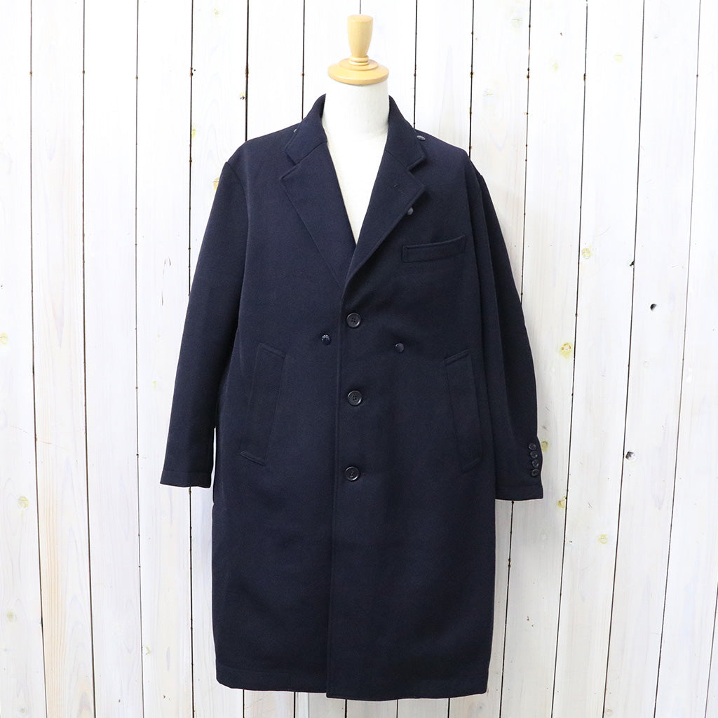 ENGINEERED GARMENTS : Chester Coat-Heavy Wool Elastique (Dk.Navy)