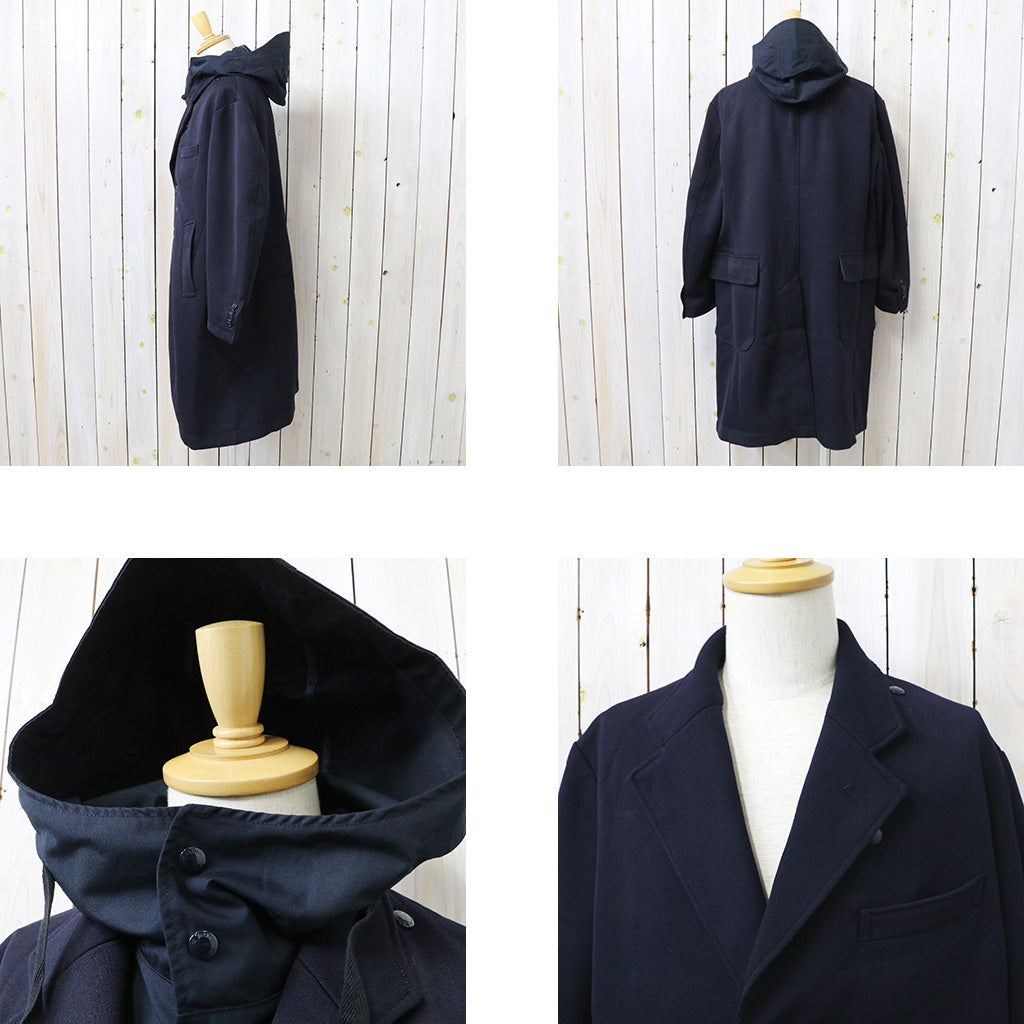ENGINEERED GARMENTS : Chester Coat-Heavy Wool Elastique (Dk.Navy)