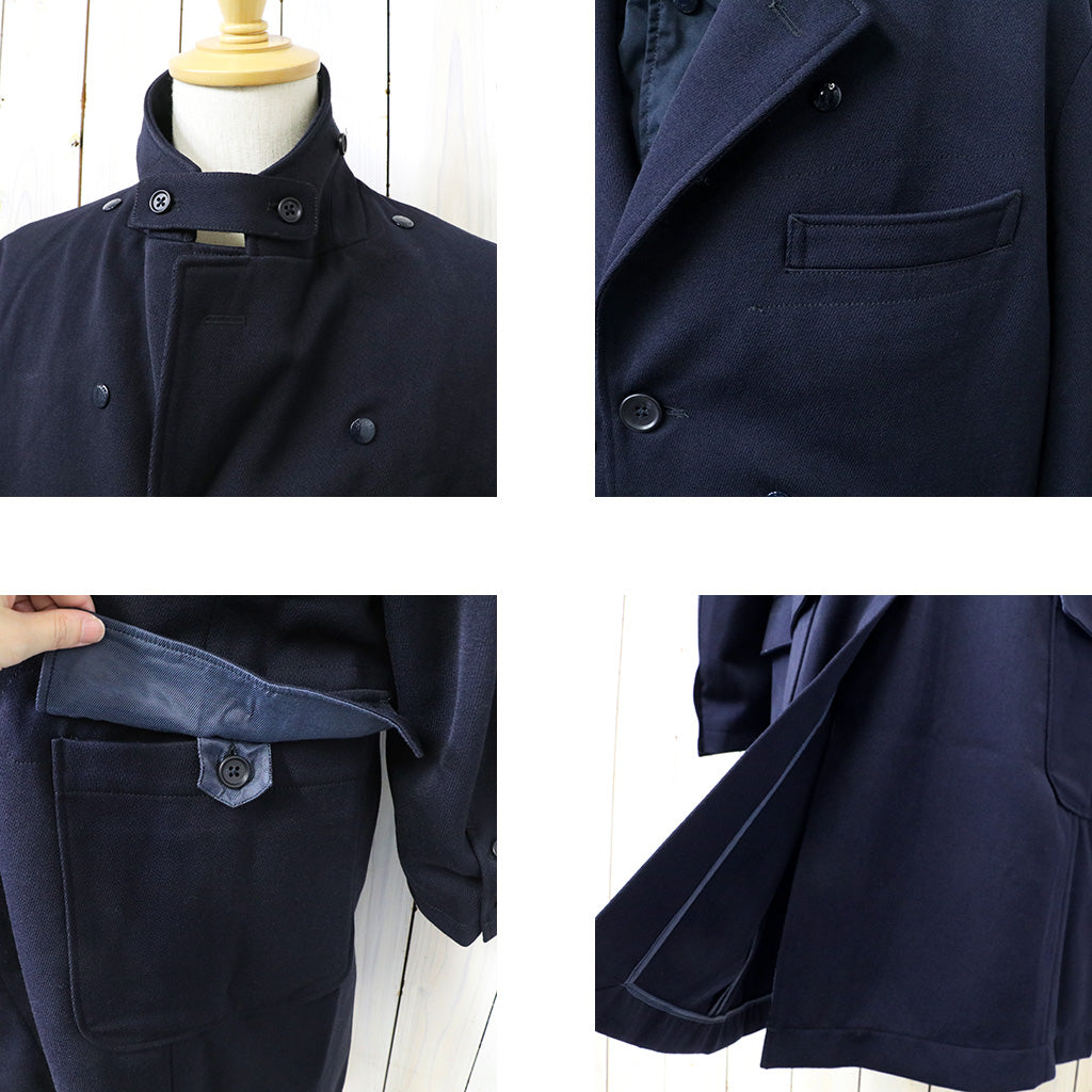ENGINEERED GARMENTS : Chester Coat-Heavy Wool Elastique (Dk.Navy)