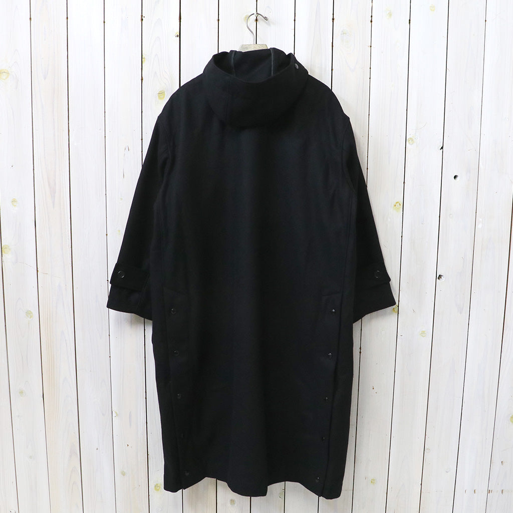 ENGINEERED GARMENTS : Duffle Coat-24oz Wool Melton (Black)