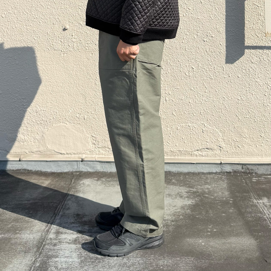 ENGINEERED GARMENTS : Fatigue Pant-Cotton Double Cloth (Olive)