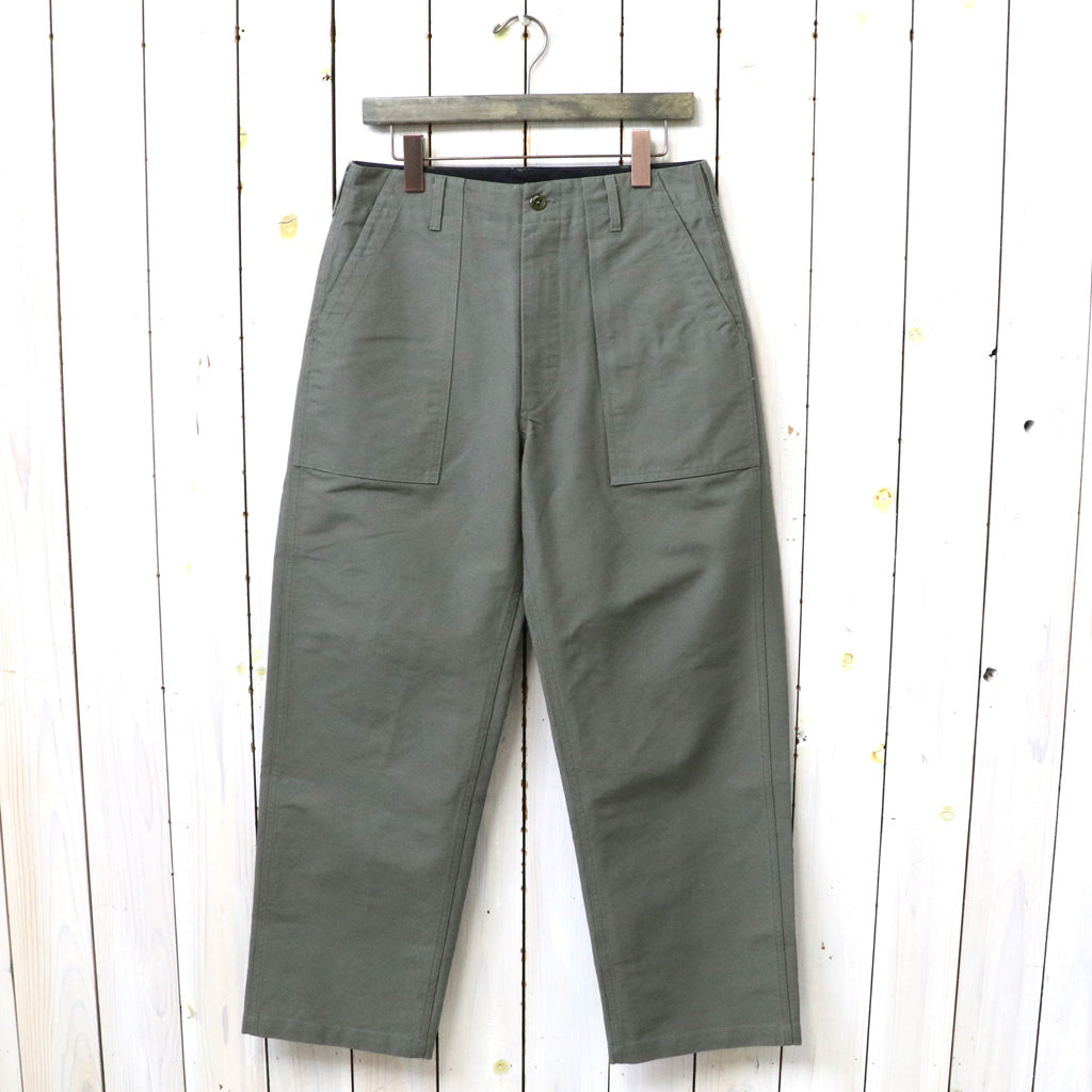 ENGINEERED GARMENTS : Fatigue Pant-Cotton Double Cloth (Olive)