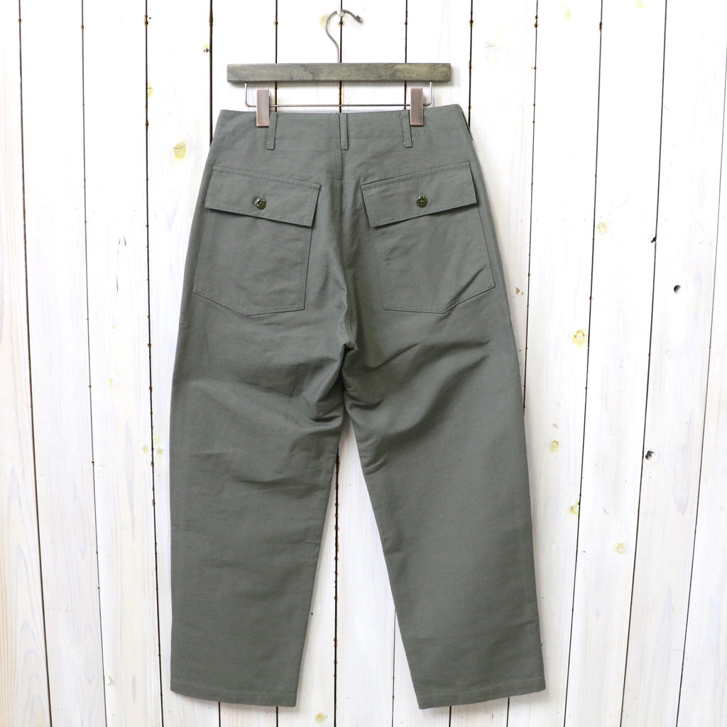 ENGINEERED GARMENTS : Fatigue Pant-Cotton Double Cloth (Olive)