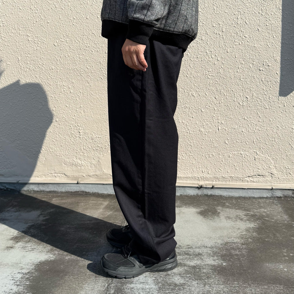 【SALE50%OFF】ENGINEERED GARMENTS : Officer Pant-High Count Worsted Wool (Dk.Navy)