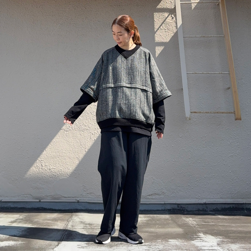 ENGINEERED GARMENTS : Wind Pull-Wool Striped HB