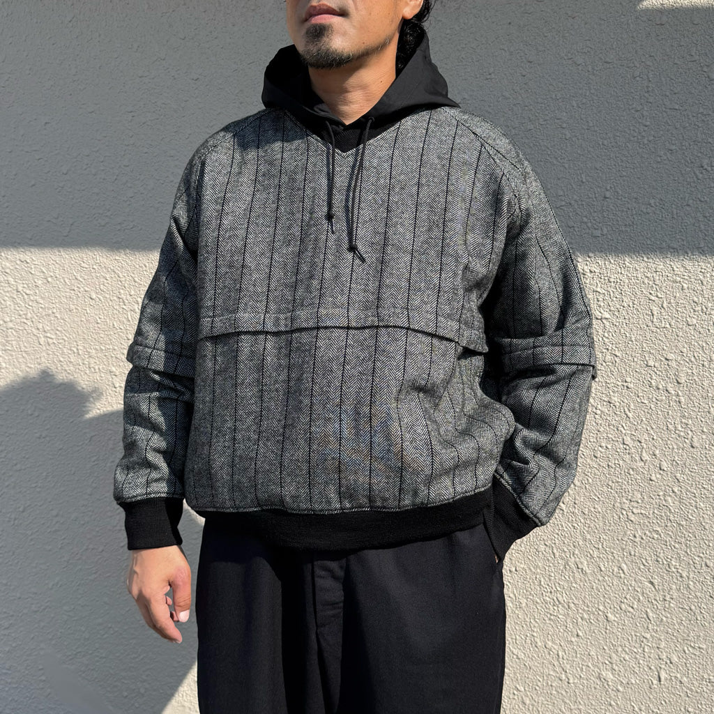 ENGINEERED GARMENTS : Wind Pull-Wool Striped HB