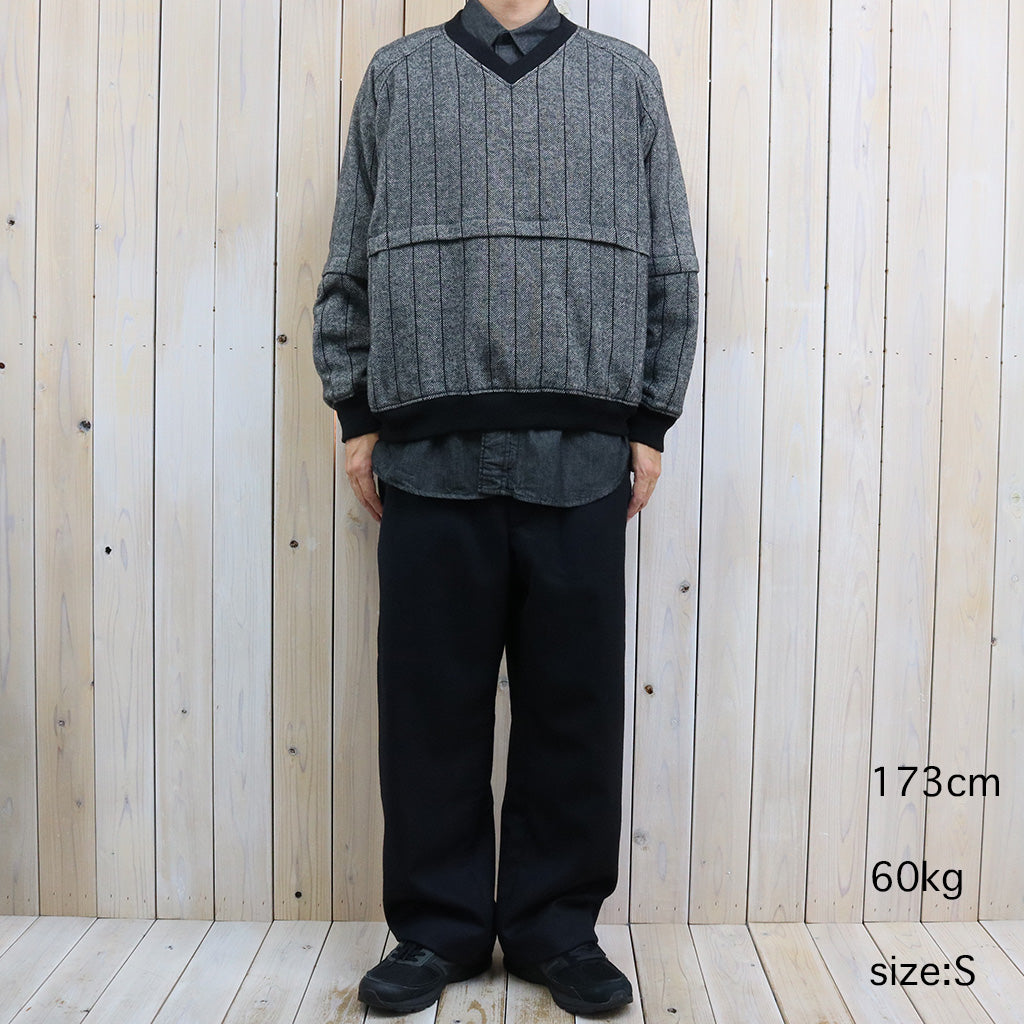 ENGINEERED GARMENTS : Wind Pull-Wool Striped HB