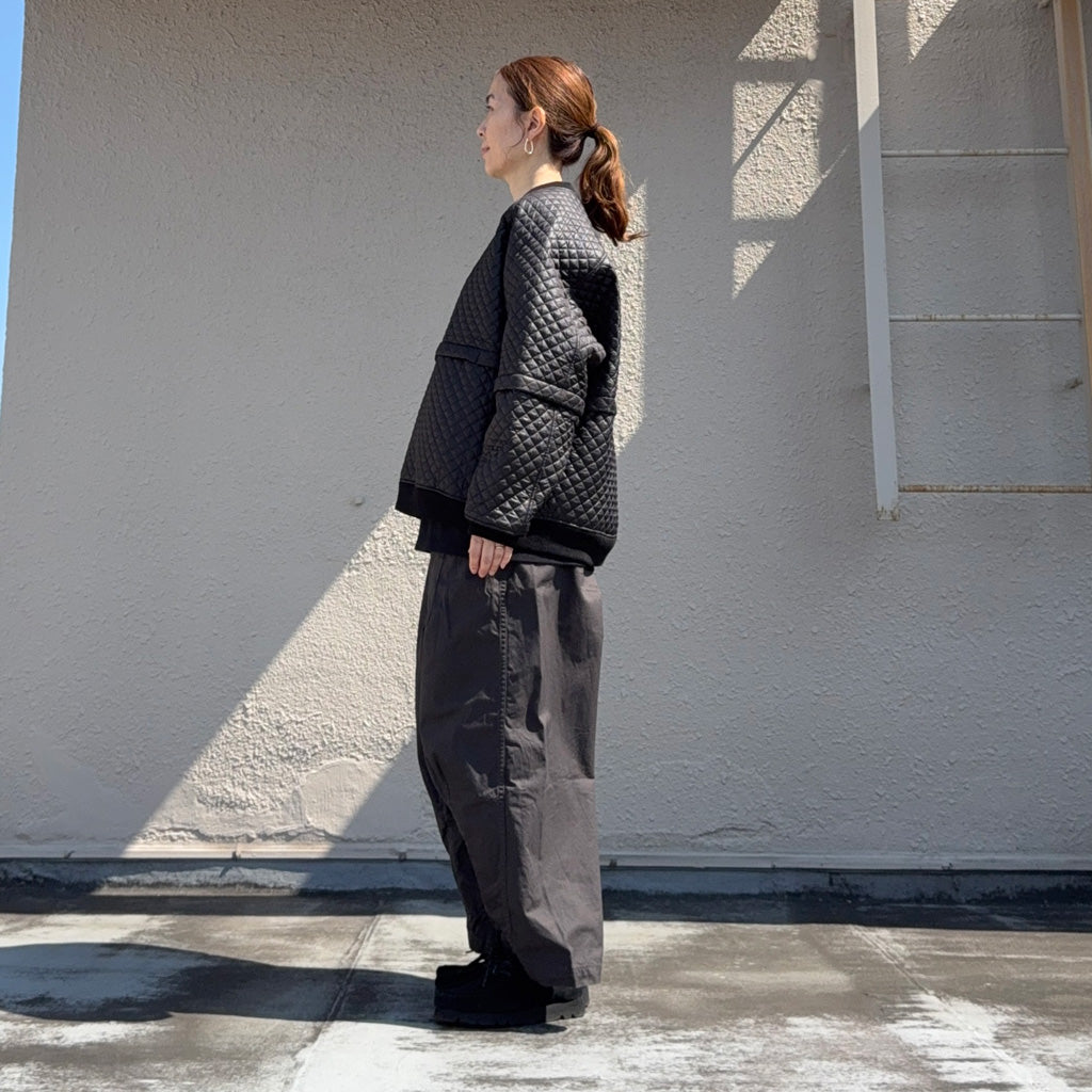 ENGINEERED GARMENTS : Wind Pull-Polyester Small Diamond Quilt