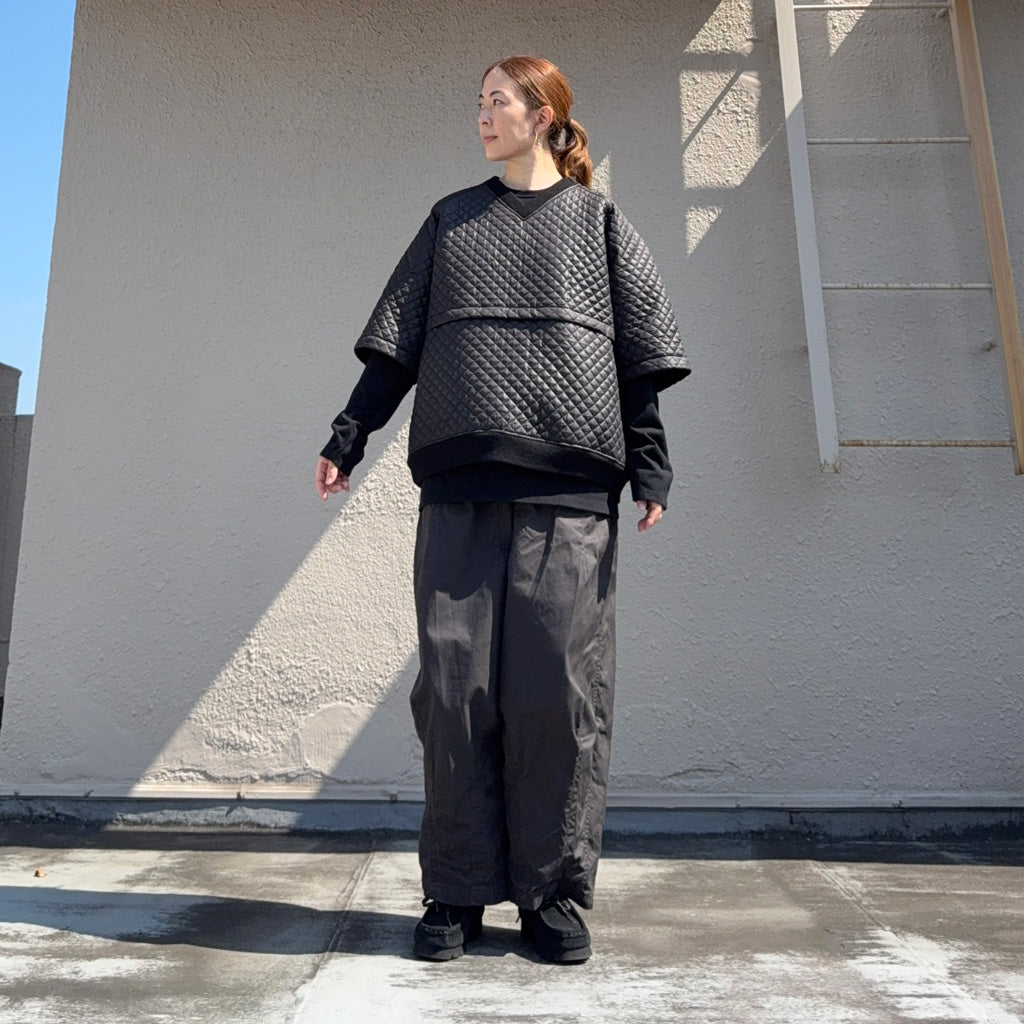 ENGINEERED GARMENTS : Wind Pull-Polyester Small Diamond Quilt