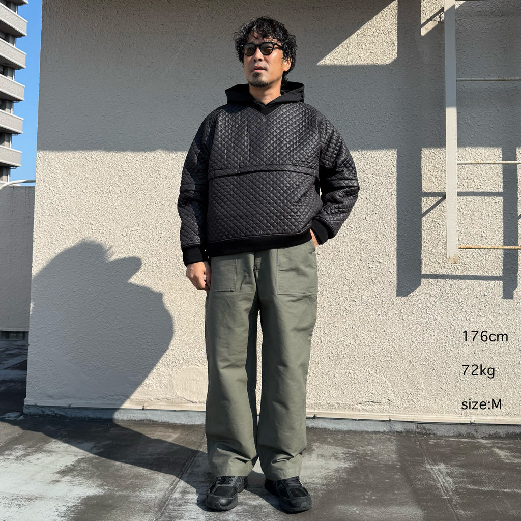 【SALE50%OFF】ENGINEERED GARMENTS : Wind Pull-Polyester Small Diamond Quilt