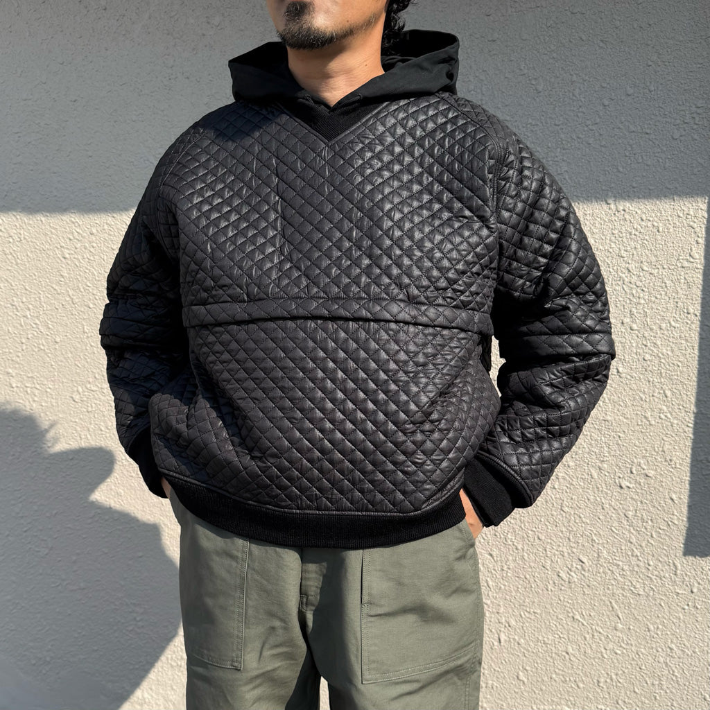 ENGINEERED GARMENTS : Wind Pull-Polyester Small Diamond Quilt