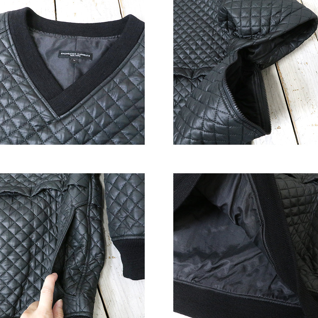 ENGINEERED GARMENTS : Wind Pull-Polyester Small Diamond Quilt