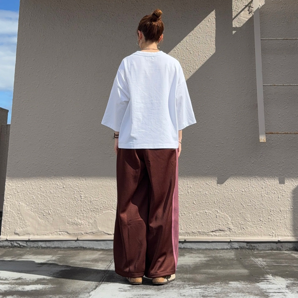 Needles : H.D. Track Pant-Poly Smooth (Brown)
