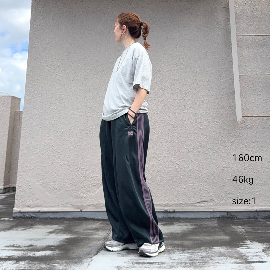 パンツ NEEDLES H.D. TRACK PANT - POLY SMOOTH Needles (ニードルズ) : H.D. Track Pant-Poly Smooth (Green