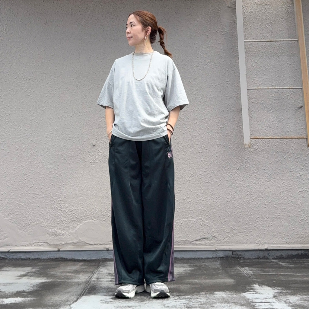 Needles : H.D. Track Pant-Poly Smooth (Green)