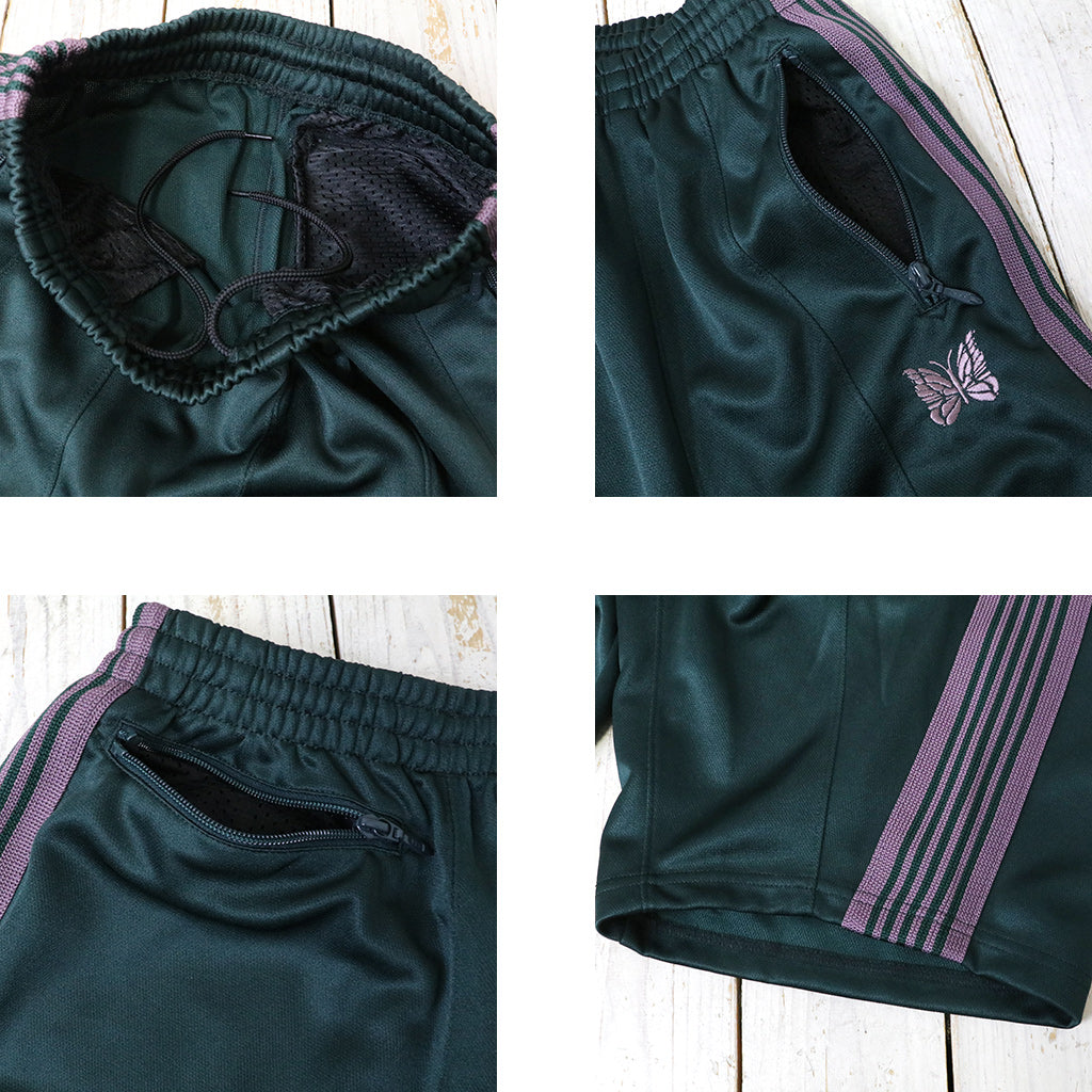 Needles : H.D. Track Pant-Poly Smooth (Green)