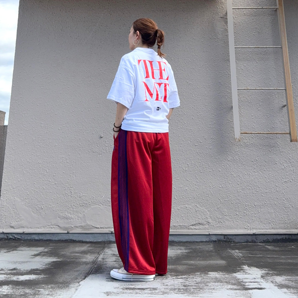 Needles : H.D. Track Pant-Poly Smooth (Red)