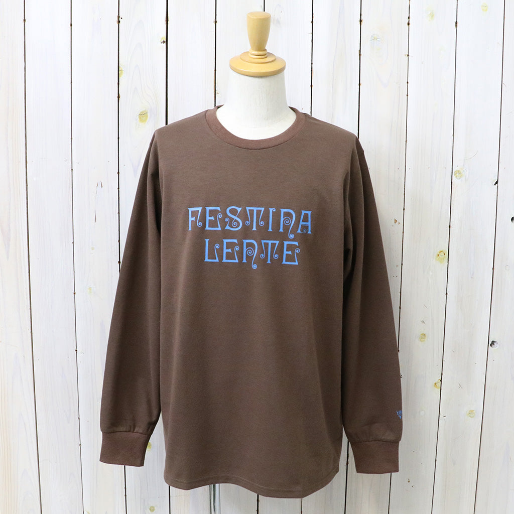 SOUTH2 WEST8 : L/S Crew Neck Tee-FESTINA LENTE