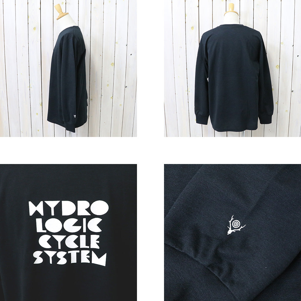 SOUTH2 WEST8 : L/S Crew Neck Tee-HYDROLOGIC CYCLE SYSTEM