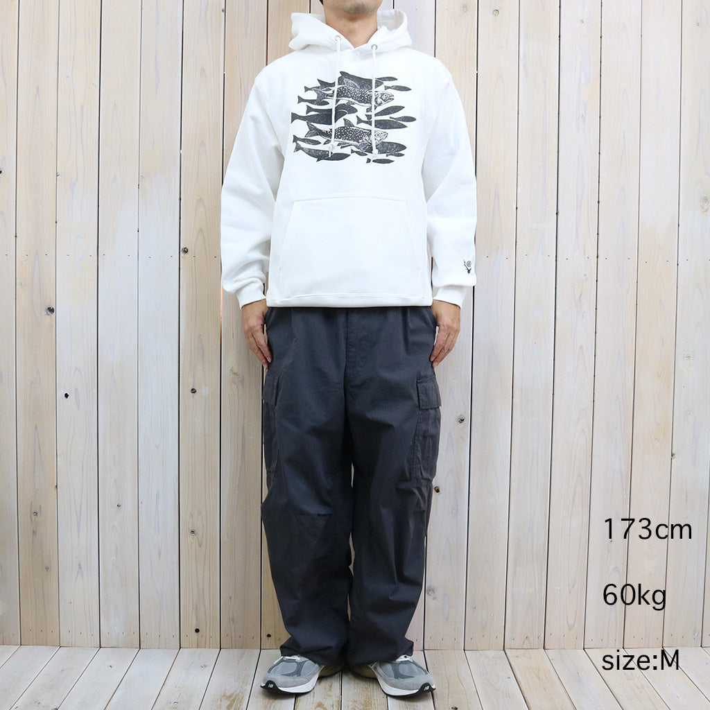 SOUTH2 WEST8xF.KITAMURA : Sweat Parka-TC French Terry/Trouts