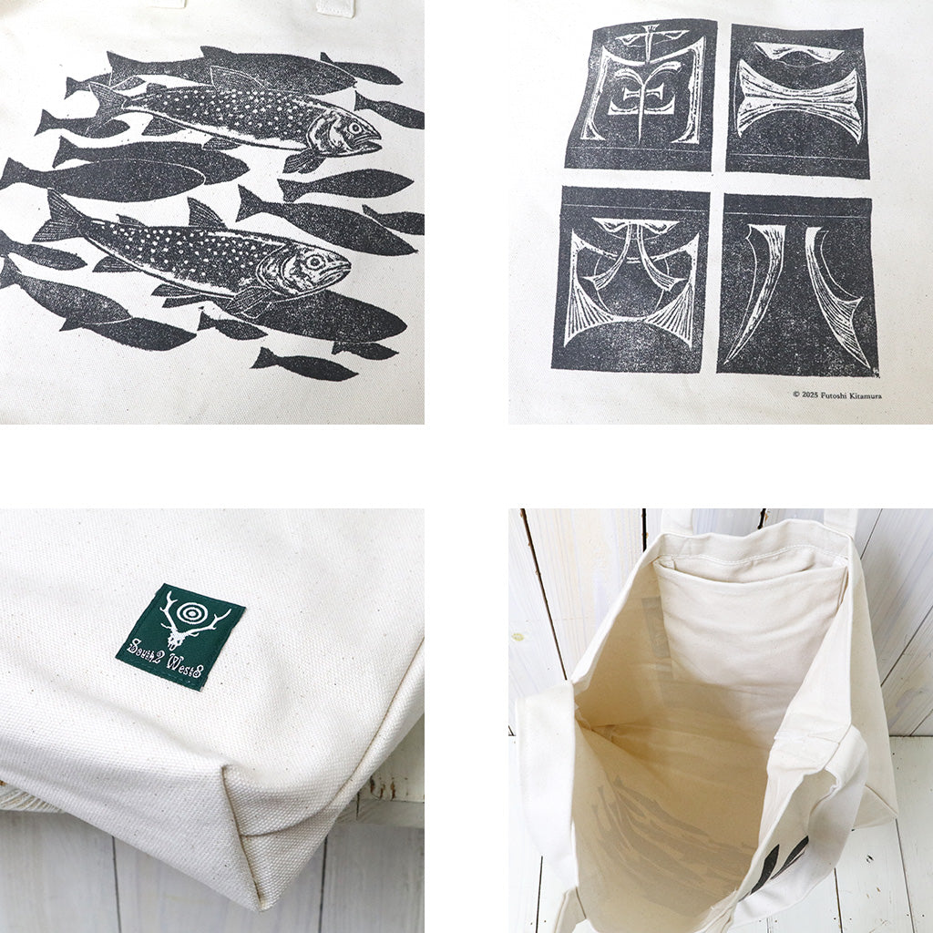 SOUTH2 WEST8xF.KITAMURA : Glossary Bag-Cotton Canvas/Trouts