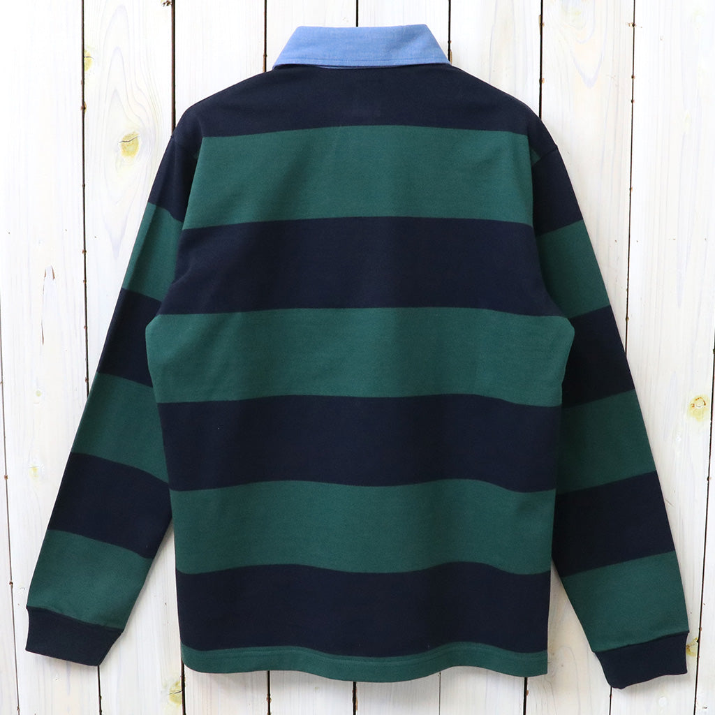 SOUTH2 WEST8 : Rugger Shirt-Cotton Plainstitch (Navy)