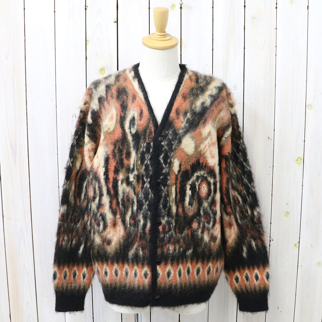 Needles : Mohair Cardigan-Paisley (Black)