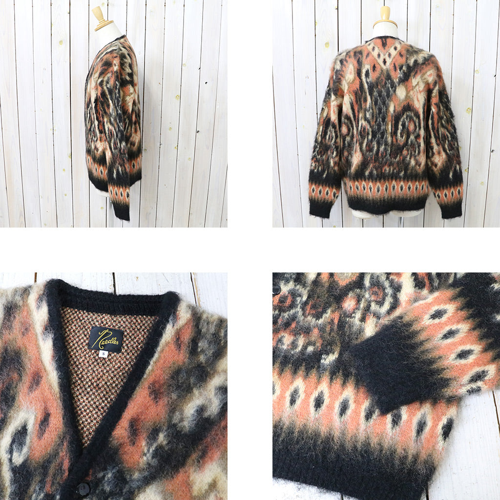 Needles : Mohair Cardigan-Paisley (Black)