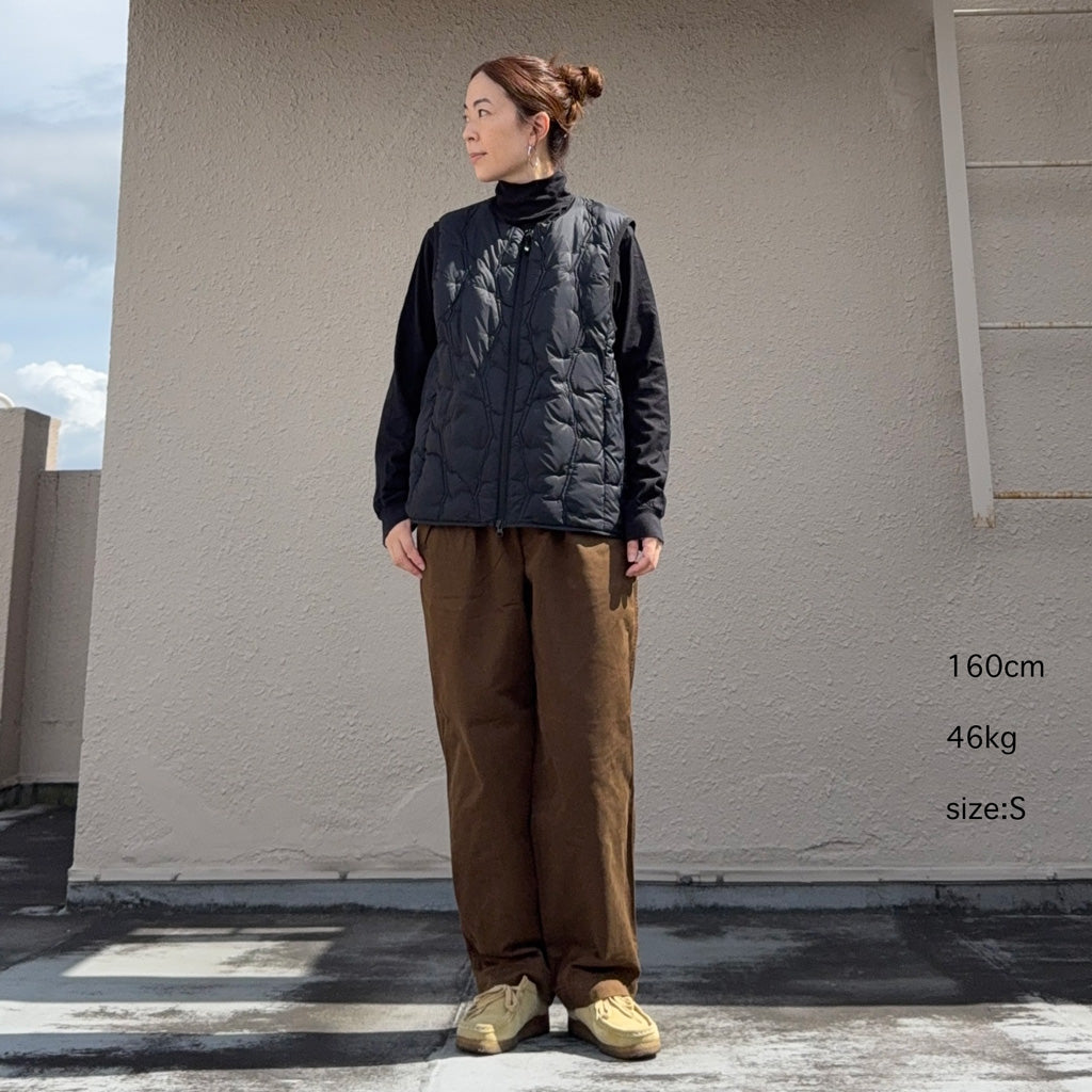 SOUTH2 WEST8xTAION : Inner Down Vest (Black)