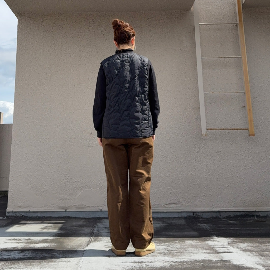 SOUTH2 WEST8xTAION : Inner Down Vest (Black)