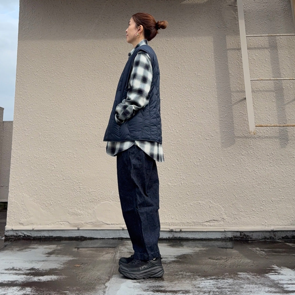 SOUTH2 WEST8xTAION : Inner Down Vest (Navy)