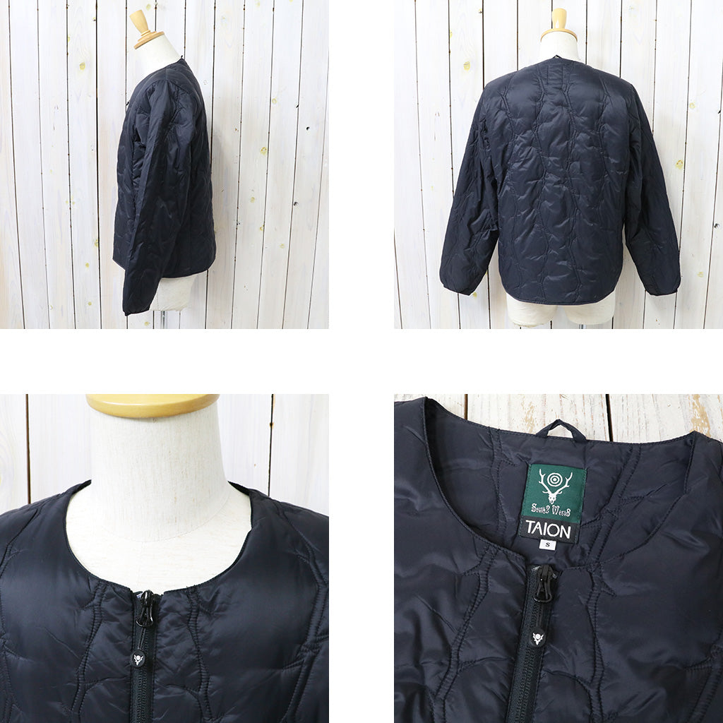 SOUTH2 WEST8xTAION : Inner Down Jacket (Black)