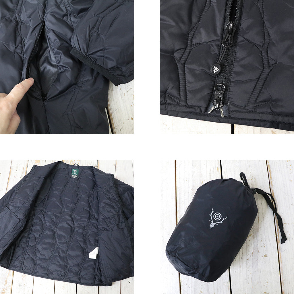 SOUTH2 WEST8xTAION : Inner Down Jacket (Black)