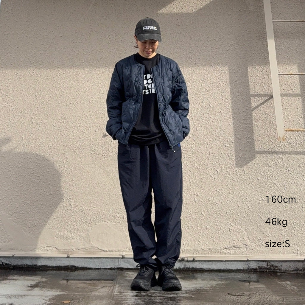 SOUTH2 WEST8xTAION : Inner Down Jacket (Navy)