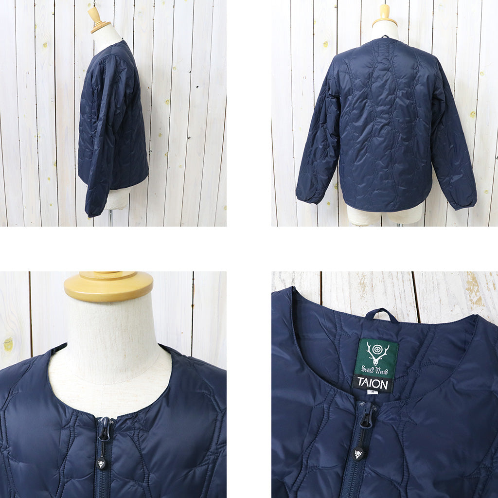 SOUTH2 WEST8xTAION : Inner Down Jacket (Navy)