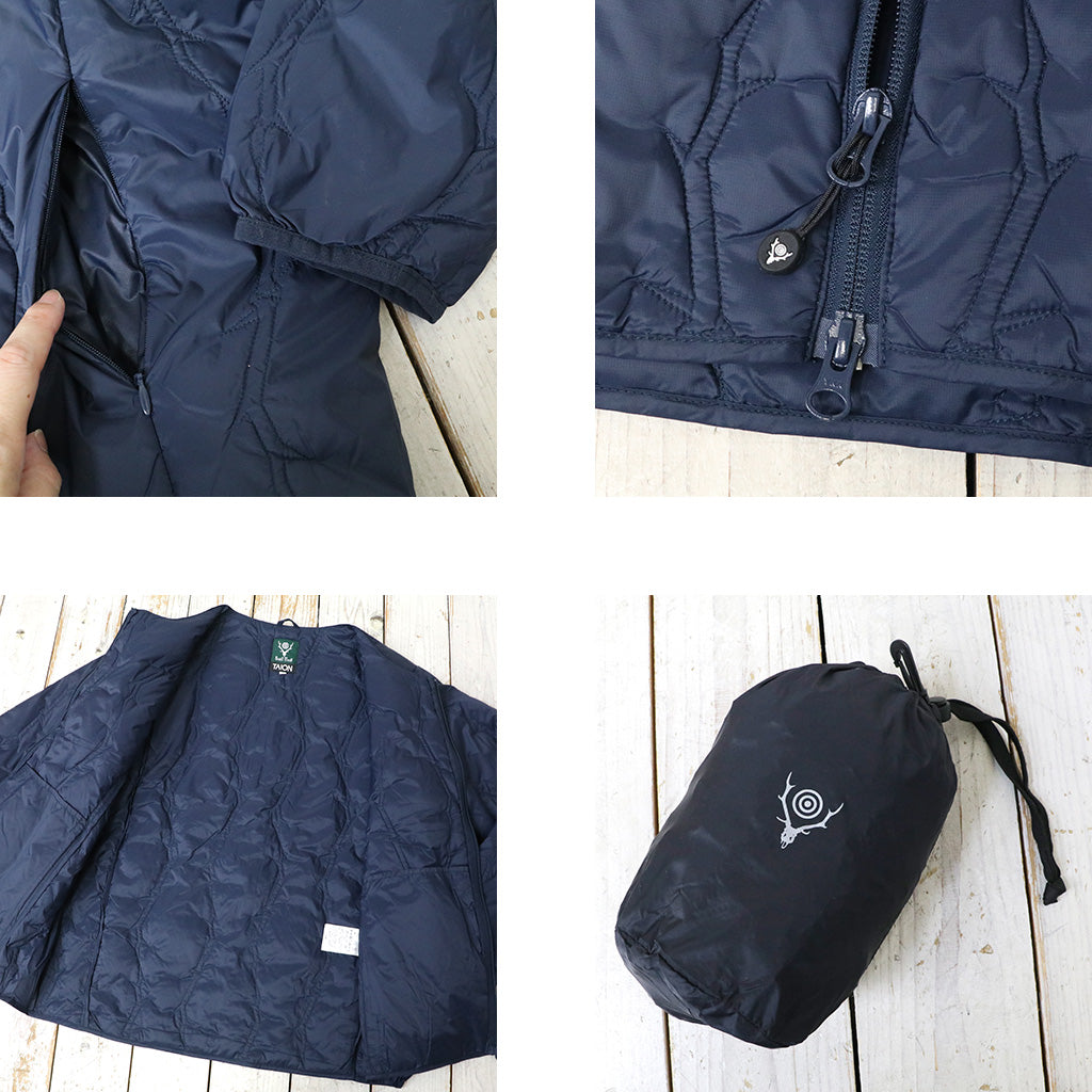 SOUTH2 WEST8xTAION : Inner Down Jacket (Navy)
