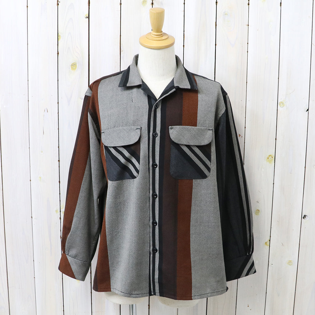 【SALE50%OFF】ENGINEERED GARMENTS : Classic Shirt-Wide Stripe Worsted Wool