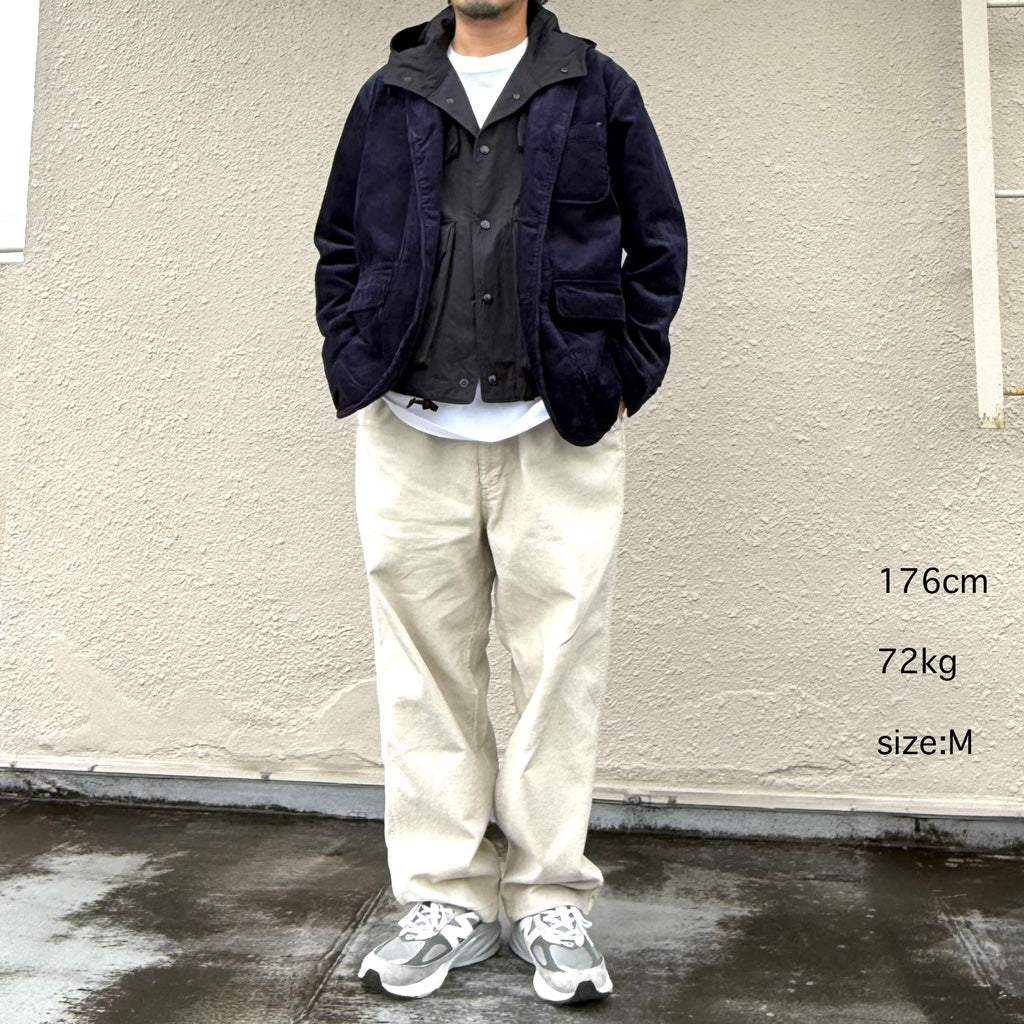 ENGINEERED GARMENTS : Loiter Jacket-8W Corduroy (Dk.Navy)