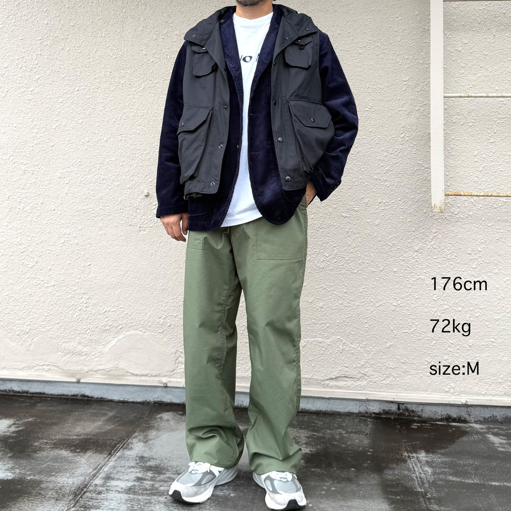 ENGINEERED GARMENTS : Loiter Jacket-8W Corduroy (Dk.Navy)
