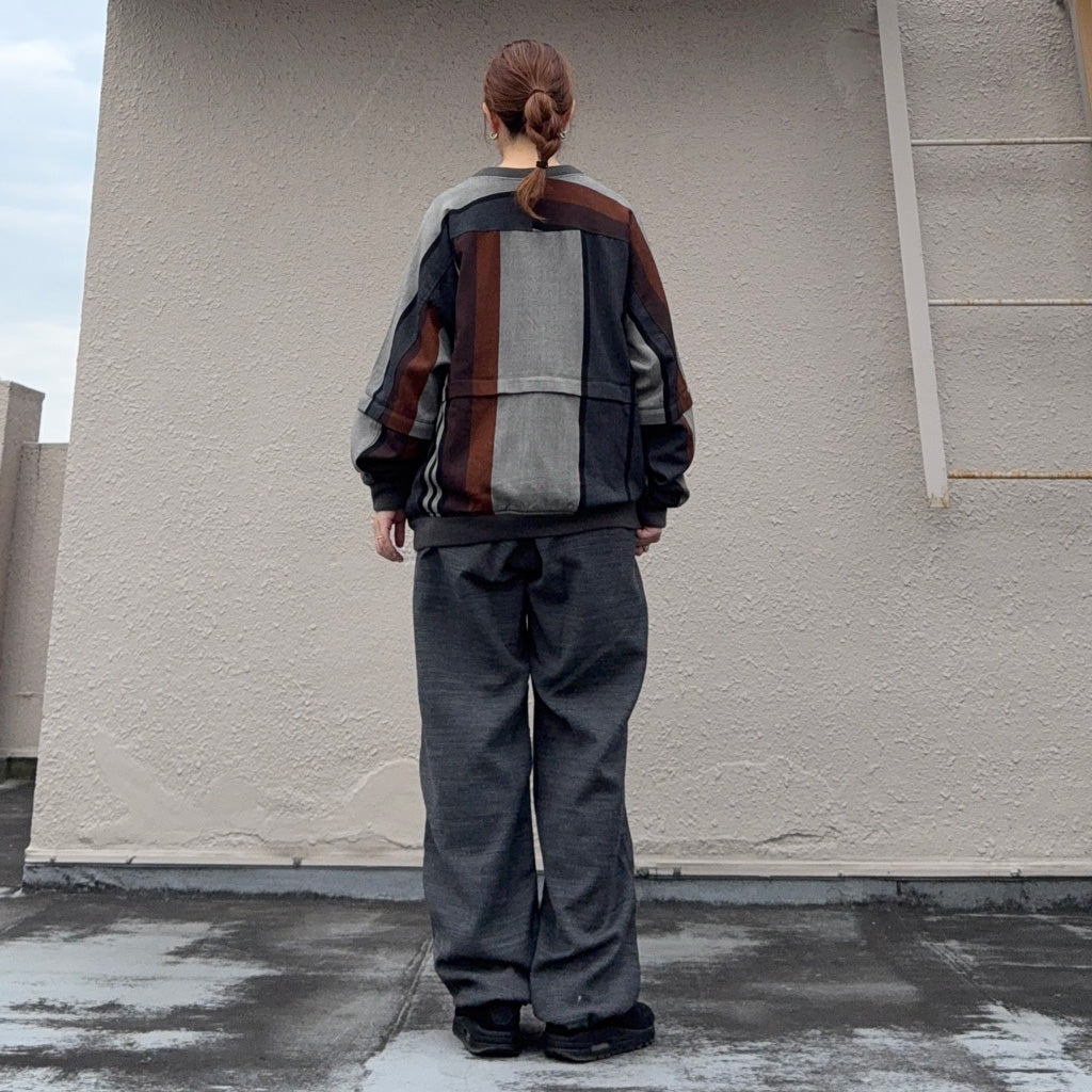 ENGINEERED GARMENTS : Wind Pull-Wide Stripe Worsted Wool